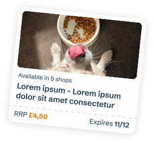 Cat food photo